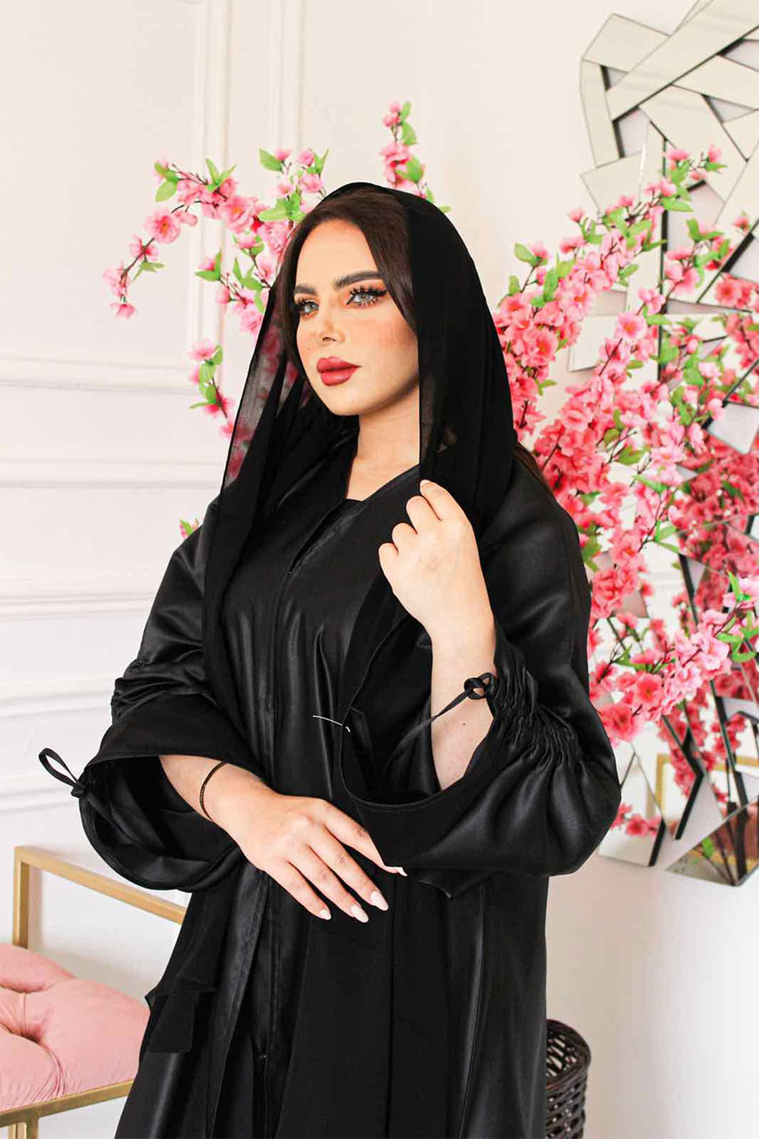 عباية ستان بتفاصيل الاكمام